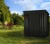 Lotus 8x4 Pent Metal Shed - Anthracite Grey Solid