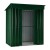 Lotus 5x3 Pent Metal Shed - Heritage Green Solid
