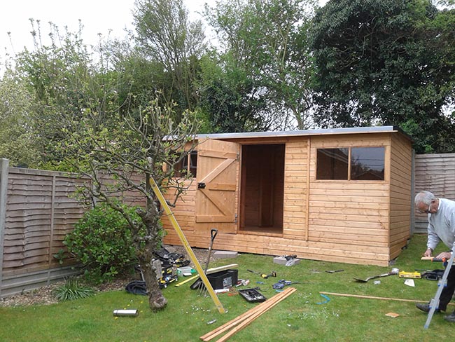 Andover,Hampshire,Wiltshire,Berkshire garden building shed